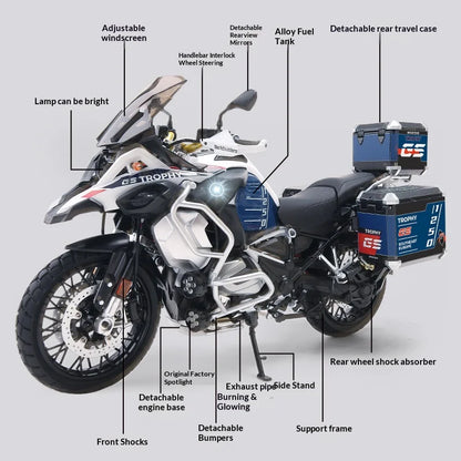 1:7 BMW R1250GS spray motorcycle