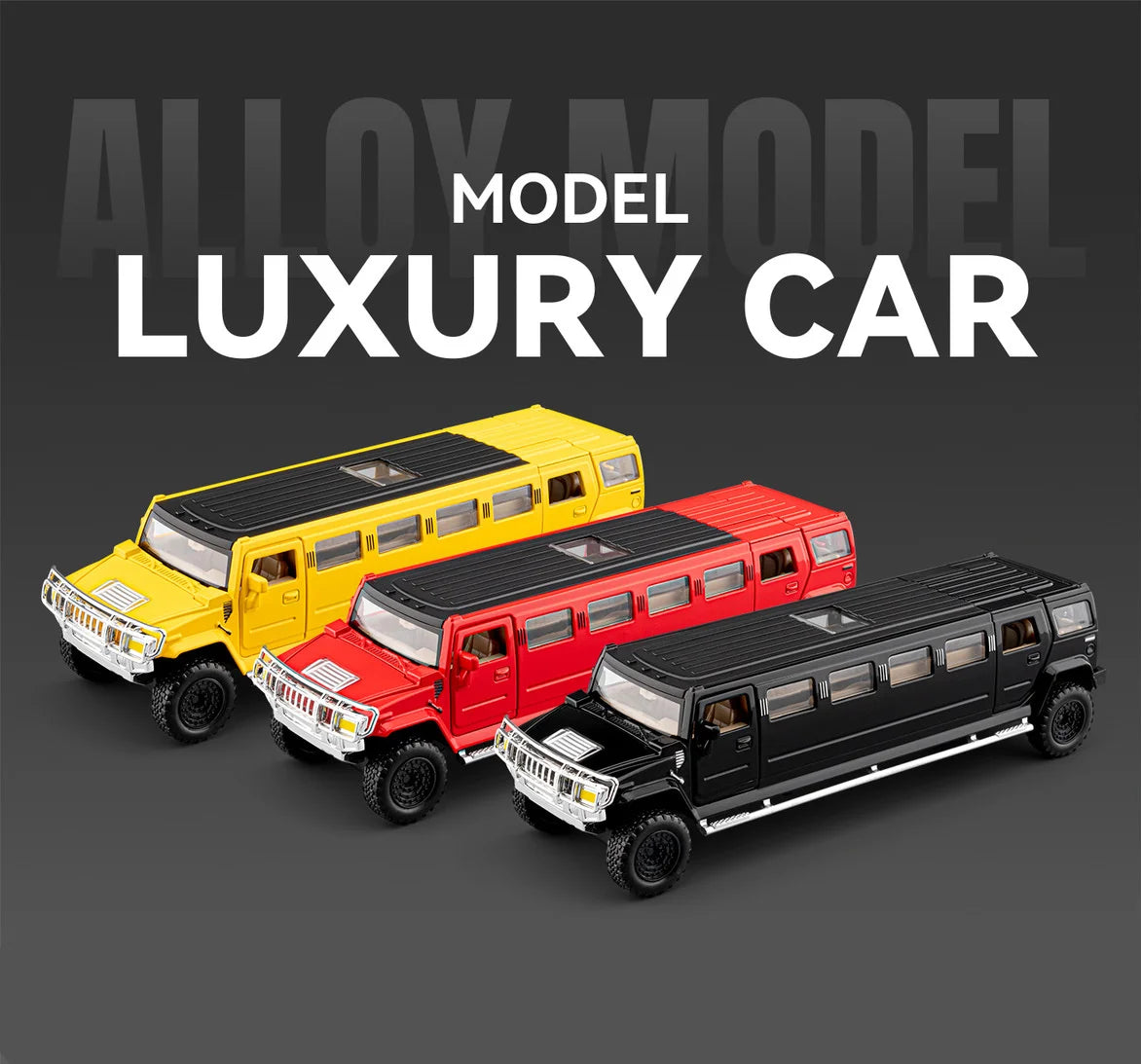 1:32 HUMMER H2 Extended Version