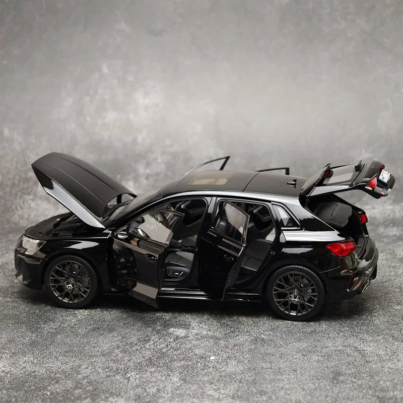 1:18 Audi RS3 2025 Black A3