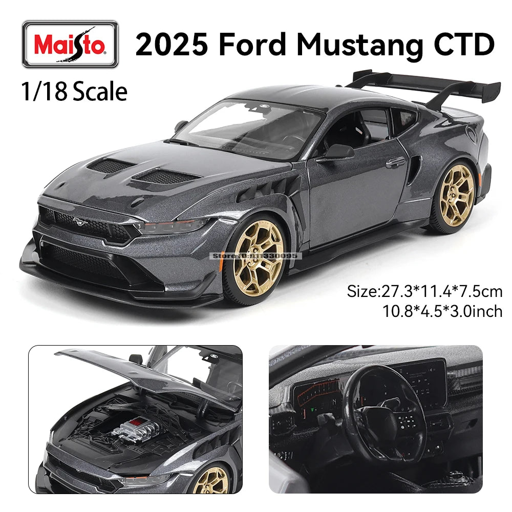 1:18 2025 Ford Mustang CTD