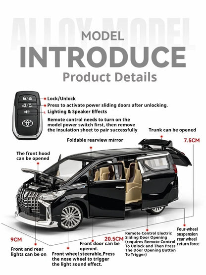 1:24 Lexus LM300H Key Control
