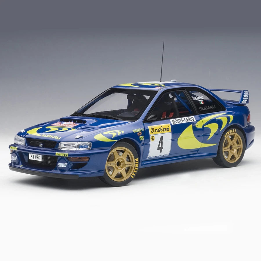 1:18 Subaru Impreza WRC Rally of Monte Carlo 1997 #4