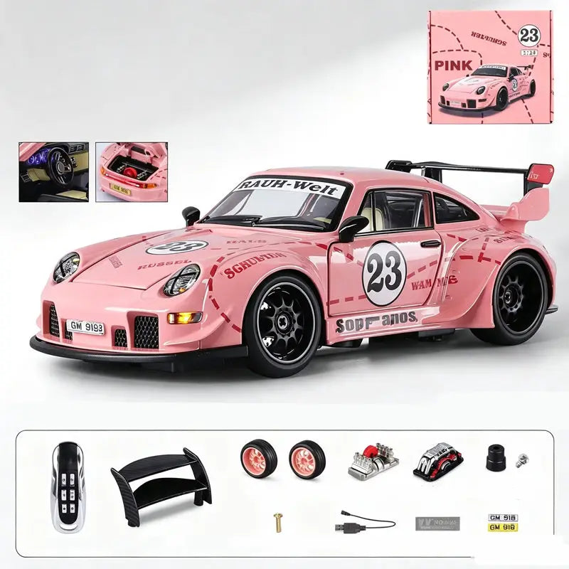 1:24 Porsche 911 993 Pink Pig