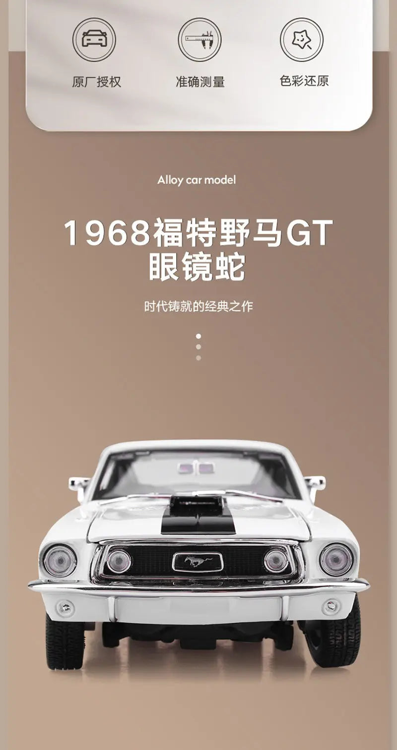 1:18 Ford Mustang GT Cobra Jet 1968