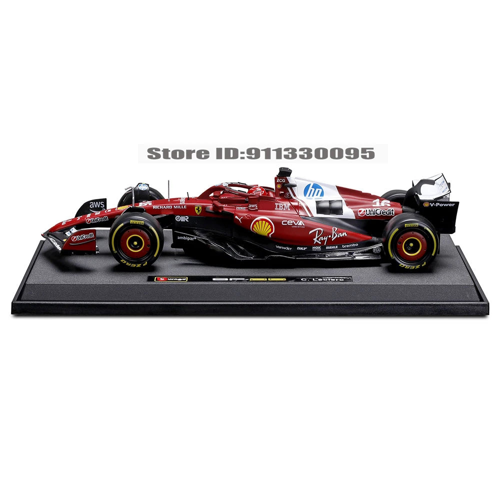 1:18 2025 F1 Ferrari SF25 #16 Charles Leclerc #44 Lewis Hamilton