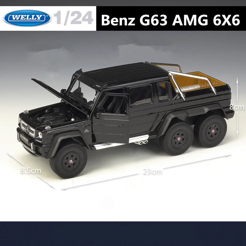 1:24 Mercedes-Benz AMG G63 6x6 Tyre
