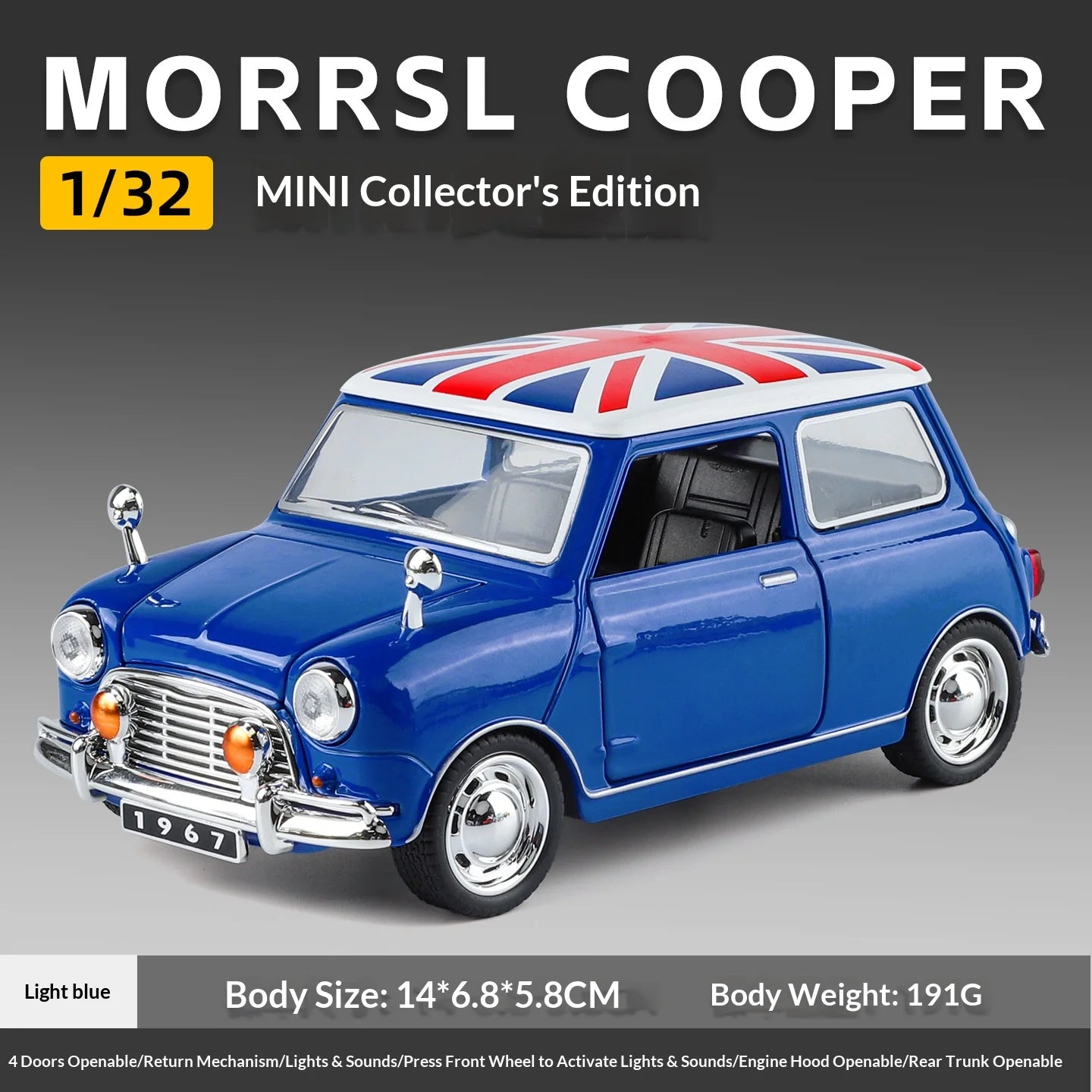 1:32 Mini Copper Collection Edition