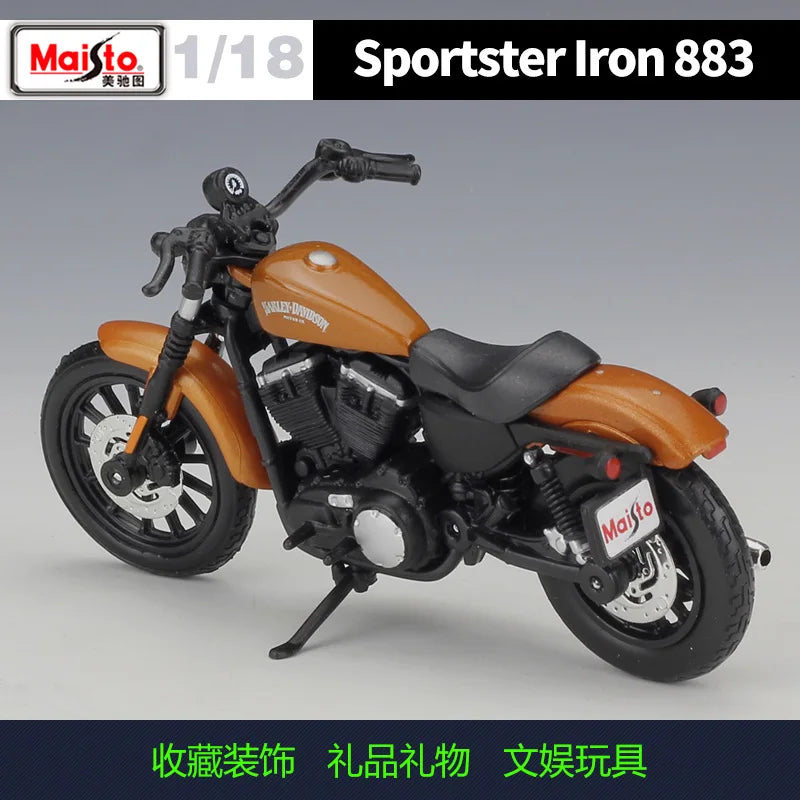 1:18 Harley-Davidson Harley Sportster Iron 2015 2014 Tough Guy 883 Imitation