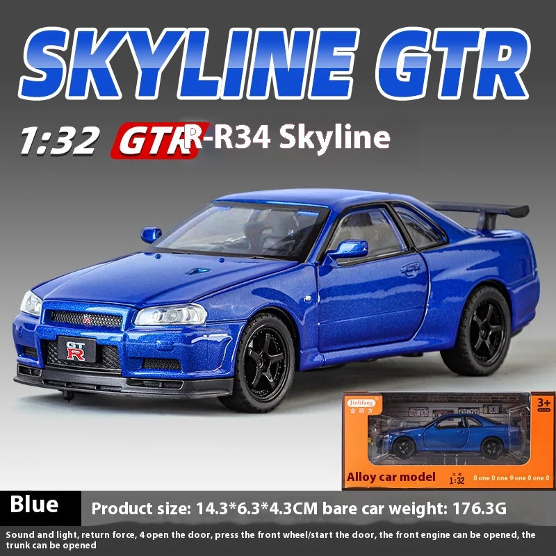 1:32 Nissan GTR R34 Skyline