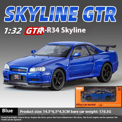 1:32 Nissan GTR R34 Skyline