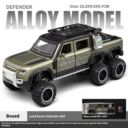 1:24 Land Rover Defender Six-Wheel