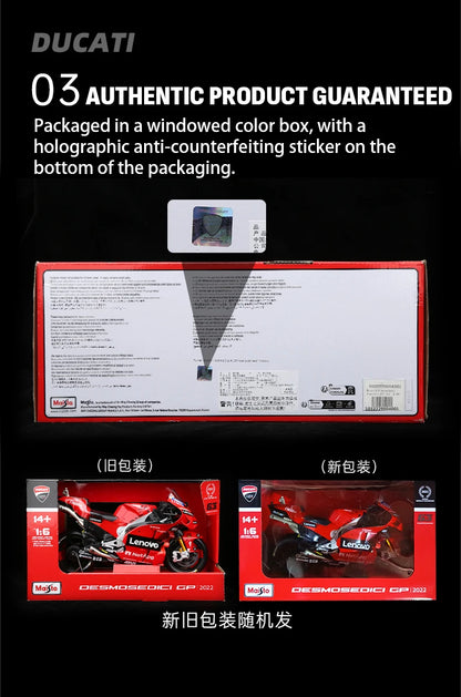 1:6 Ducati Racing Team No. 63, 2022 2018 KTM 450SXFF 84 Moto GP