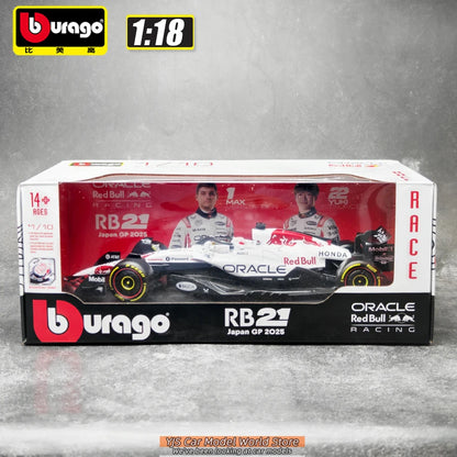 1:18 RB21 F1 2025 White bull painted