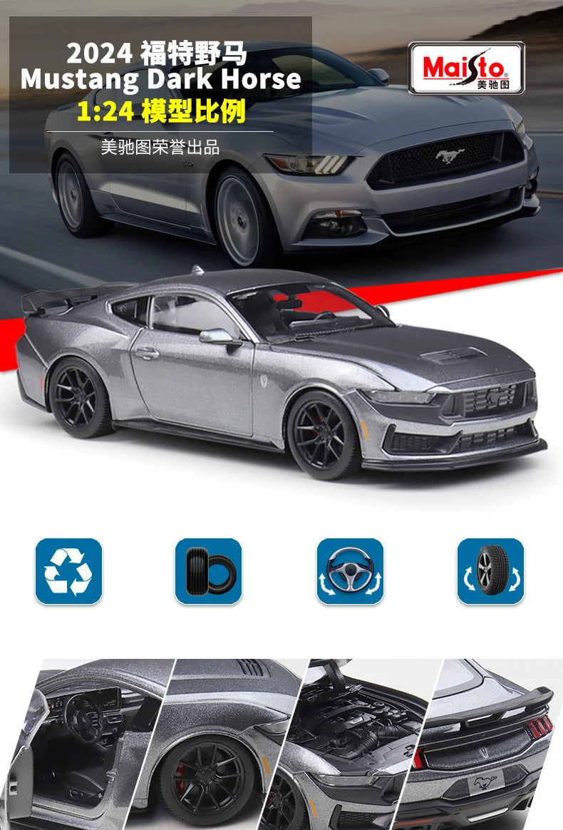 1:24 Mustang Dark Horse 2024