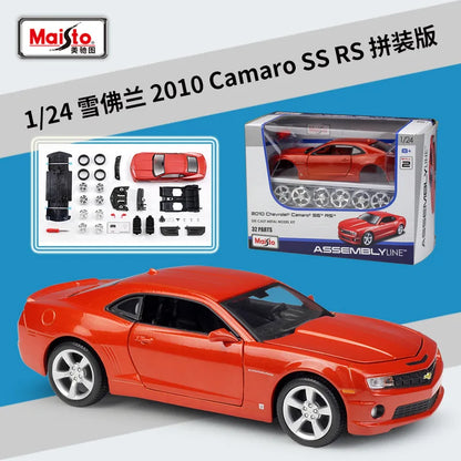 1:24 Lamborghini Aventador Roadster LP700 Urus Chiron Camaro ZL1 R8 V10 Plus 2014 Street Racer unfinished assembled