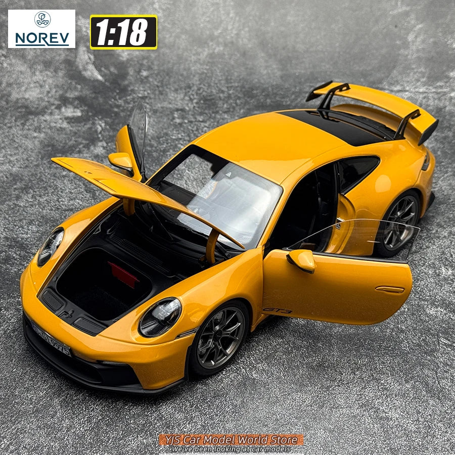 1:18 Porsche 911 GT3 2021 Bahama Yellow