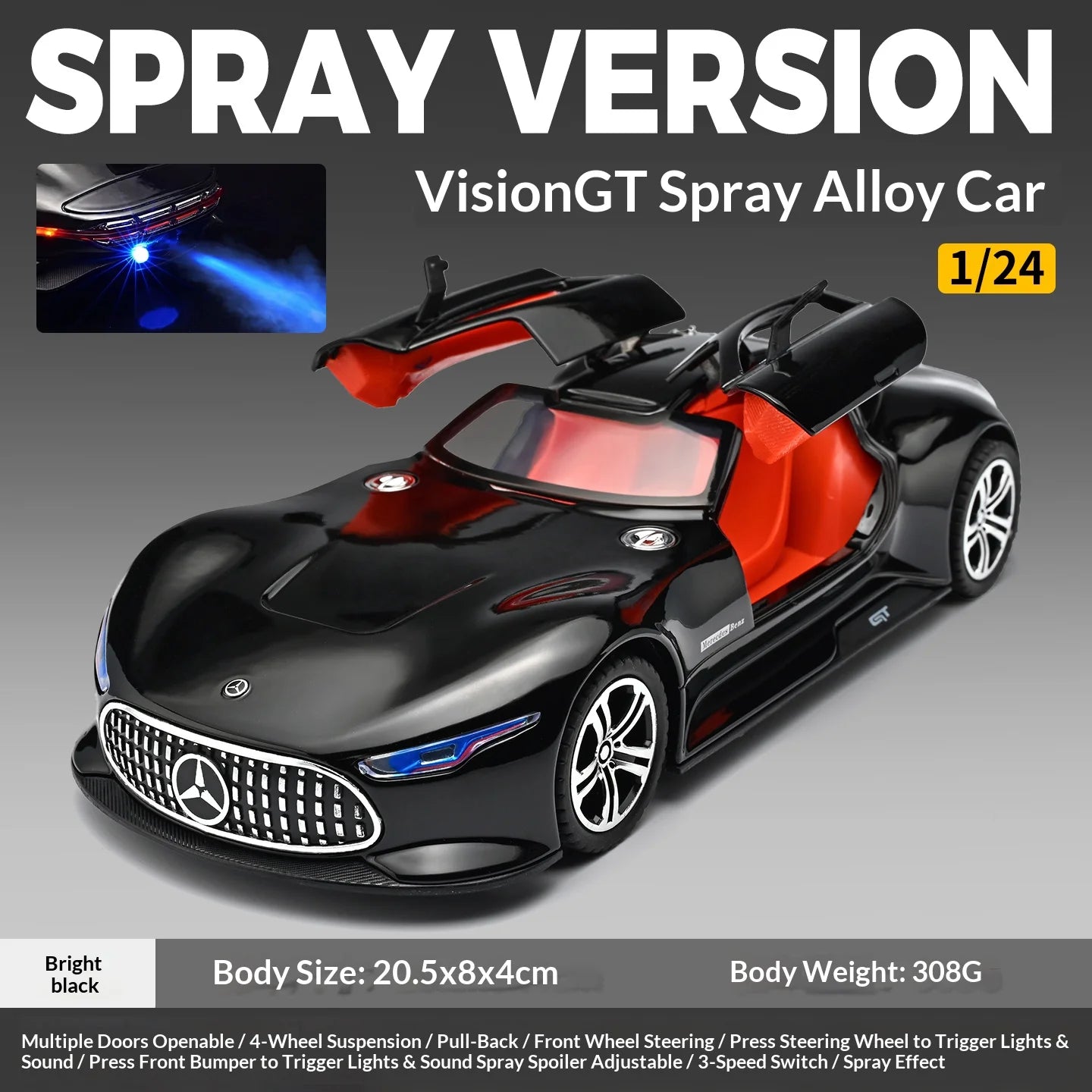 1:24 Mercedes-Benz sprayable Vision GT