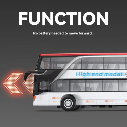 1:30 Business Long-distance Double-decker Bus