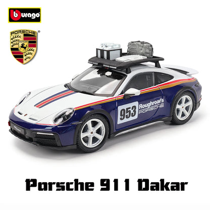 1:24 Porsche 911 GT3 Taycan Turbo S 718 Boxster