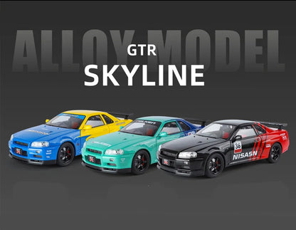 1:18 Nissan Skyline Ares GT-R GTR R34