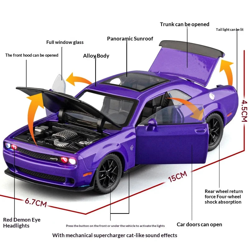 1:32 Dodge Challenger SRT