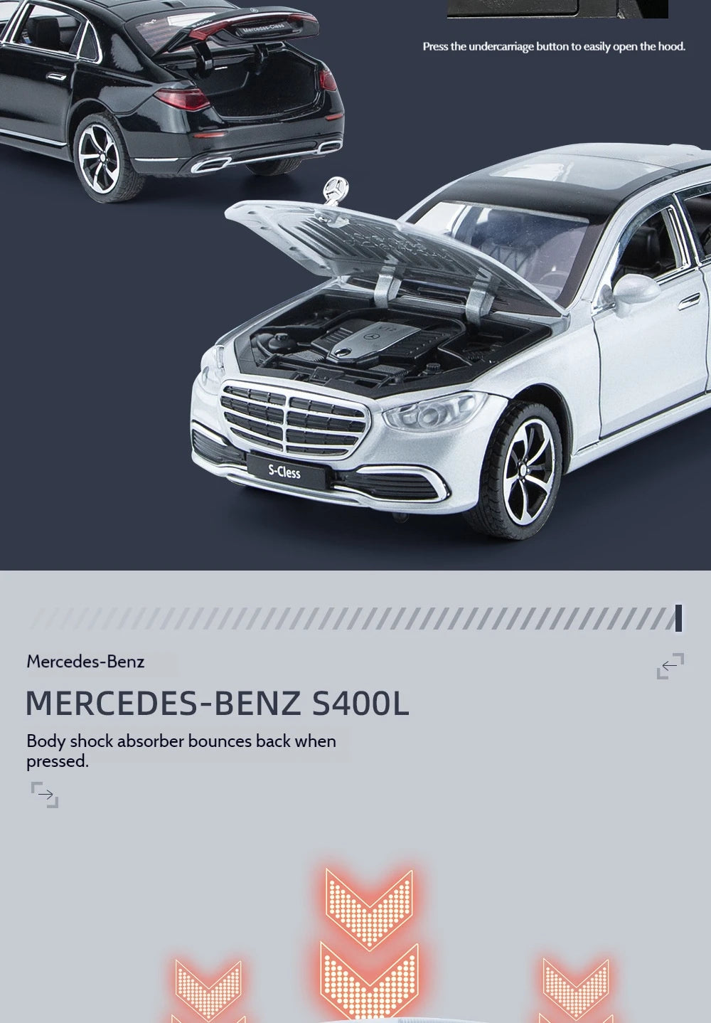 1:24 Mercedes Maybach S400