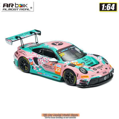 1:64 Porsche 911 GT3 R 202 GT Ningbo Absolute Racing #22