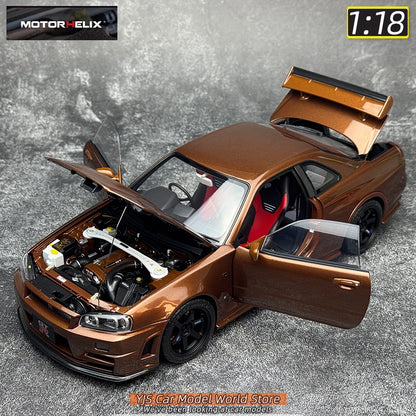 1:18 Nissan R34 EK9 W221 S2000 FD2 FL5