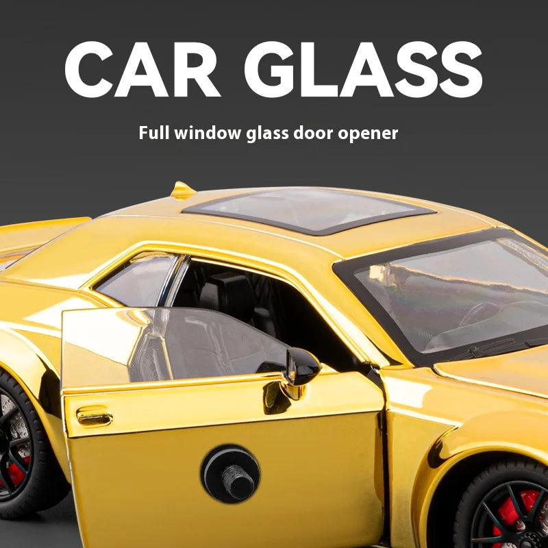 1:24 Dodge Hellcat electroplating version