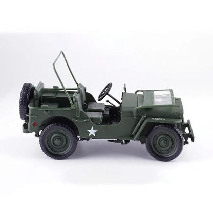 1:18 JEEP Tactical Militar Old World War II Willis GP