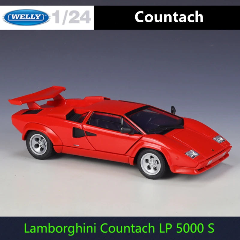 1:24 Lamborghini Countach LP5000s