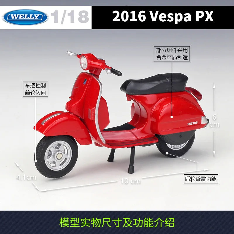1:18 Vespa 2016 Px 2017