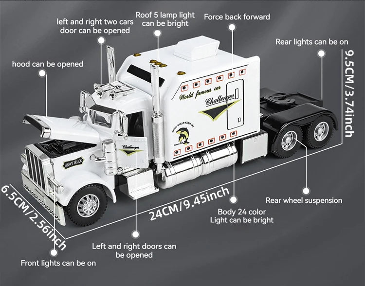 1:24 Peterbilt 389 Tractor Trailer