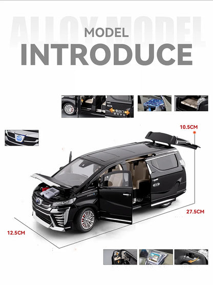 1:18 Toyota Vellfire Hybrid MPV