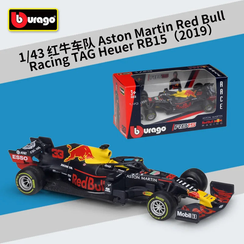 1:43 F1 Racing 2019 Red Bull Rb15 #33