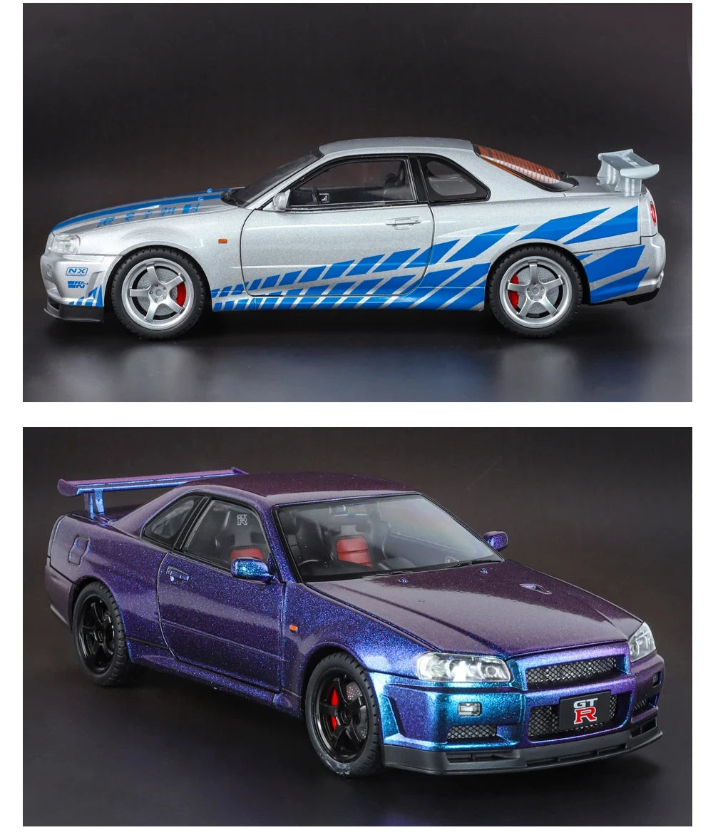 1:18 GTR GT-R R34 Skyline Ares