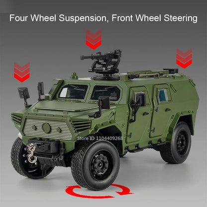 1:20 Bravewarrion Armored explosion proof vehicle