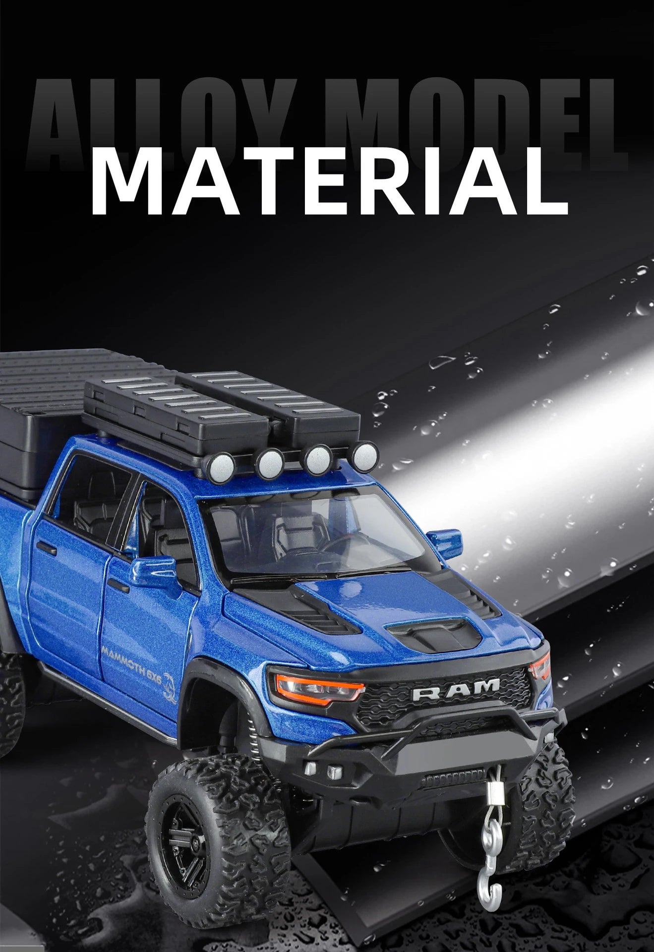 1:32 Dodge Tyrannosaurus RAM Pickup