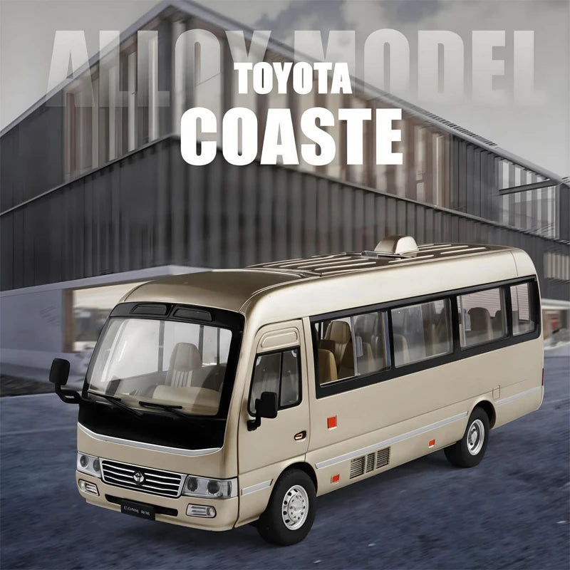 1:24 Toyota Coaster Medium Business Minibus