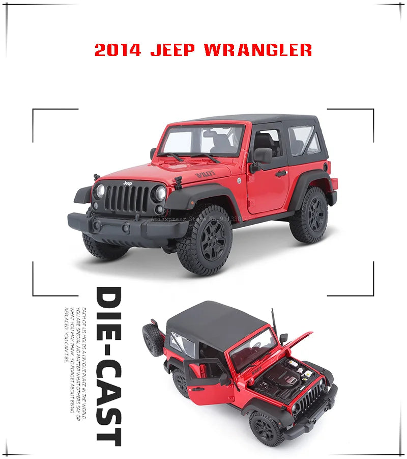 1:18 2014 Jeep Wrangler Sahara