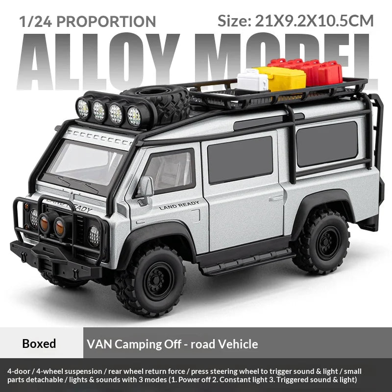 1:24 metal die-cast MINI VAN