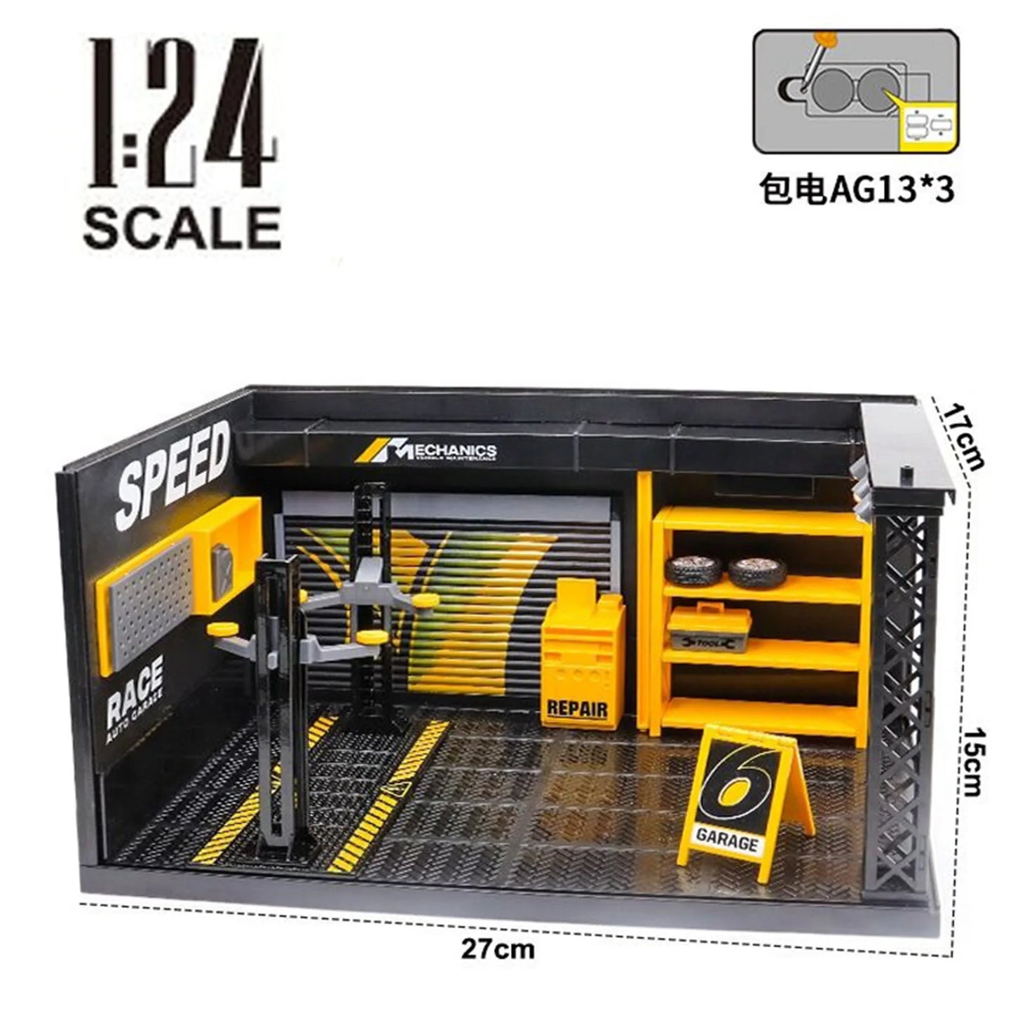 1:24 1:32 Scale Lighting Parking Lot