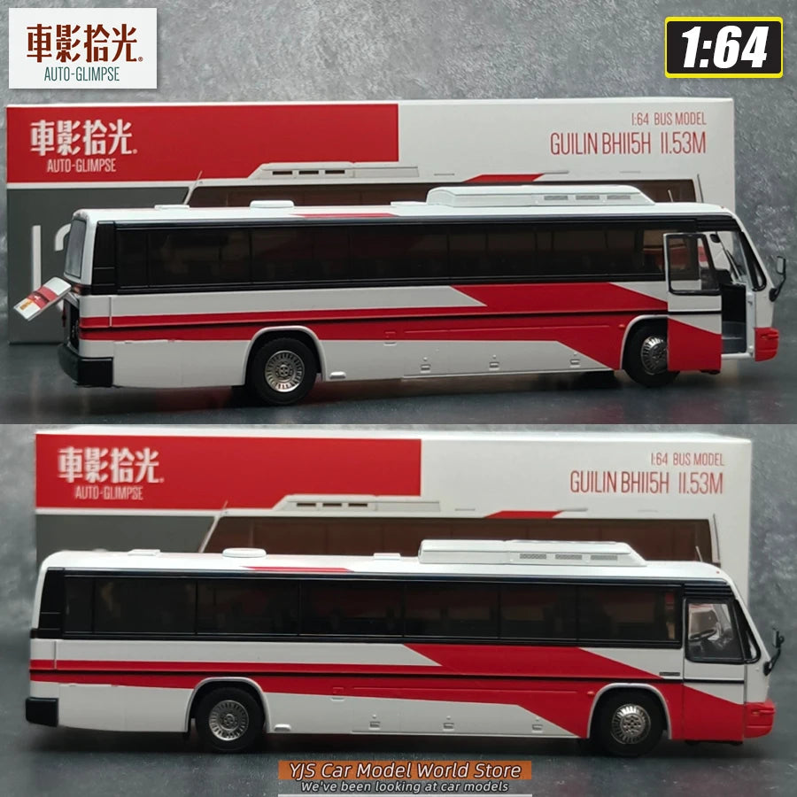 1:64 Bus Model Guilin Da Yu BH115H