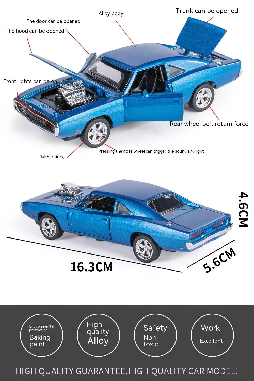 1:32 Dodge Charger 1970
