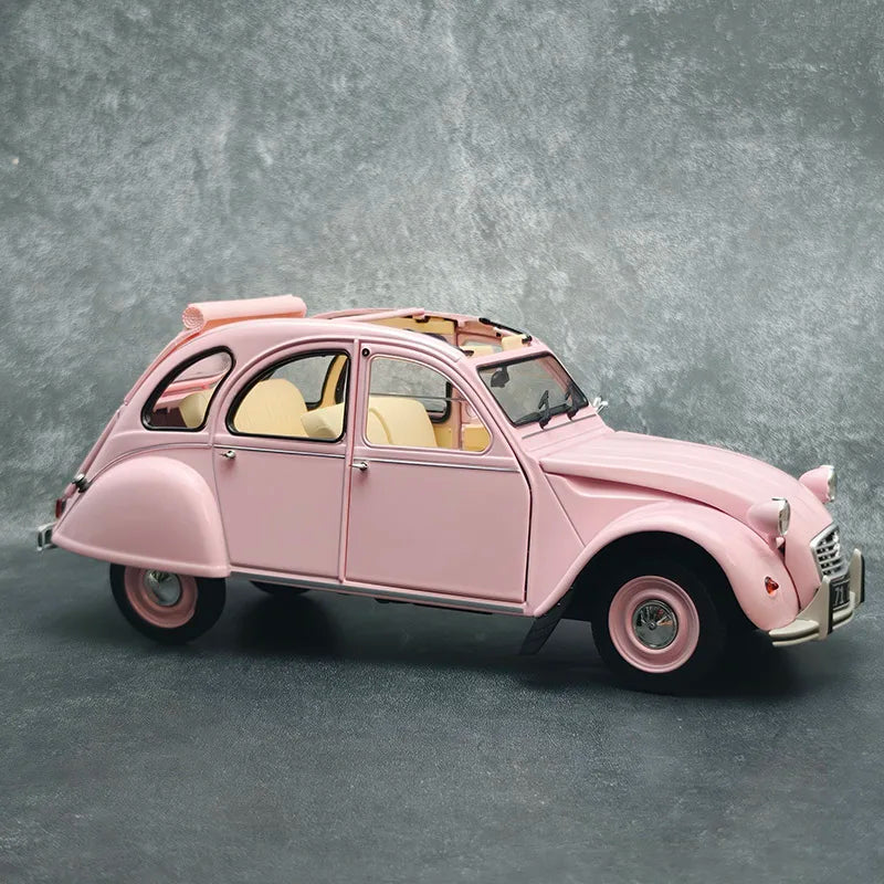 NOREV 1/18 Scale   Citroen 2CV 1986  Static Car Model Diecast Model Ornament Holiday Gift Collection