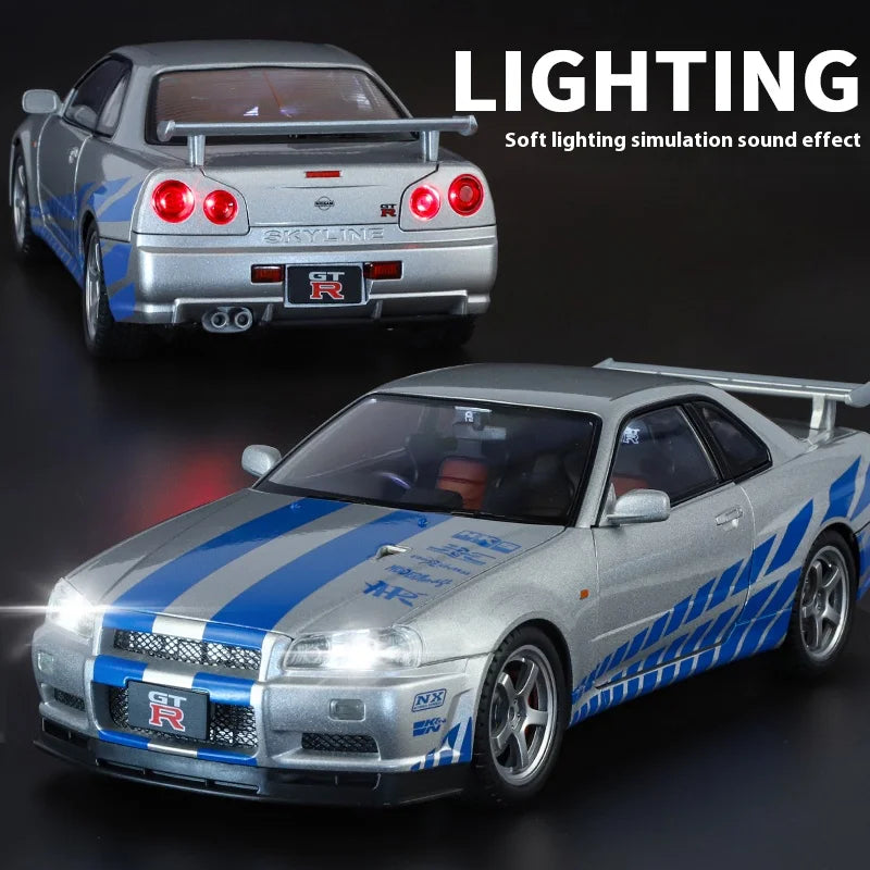 1:18 Nissan Skyline GT-R R34