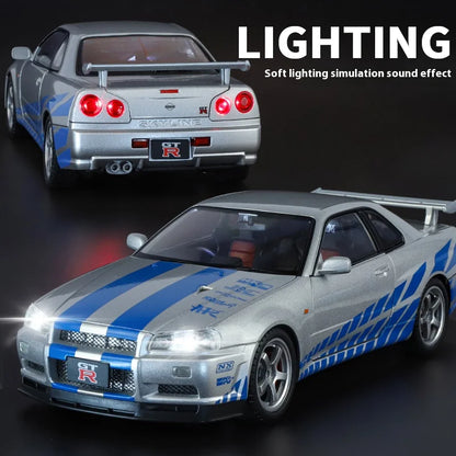1:18 Nissan Skyline GT-R R34