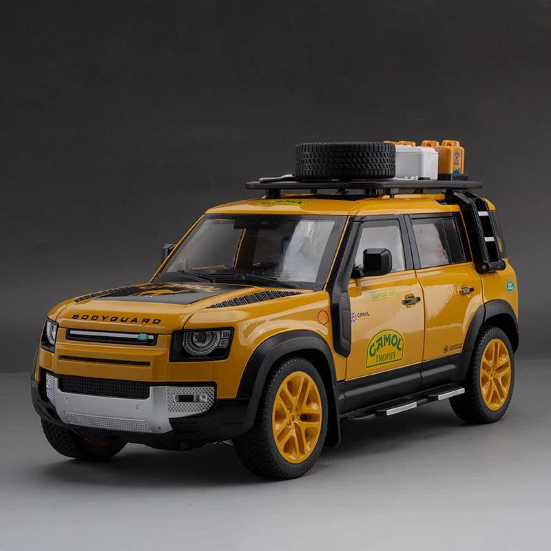 1:18 Land Rover Defender 110 Camel Cup Bay Edition