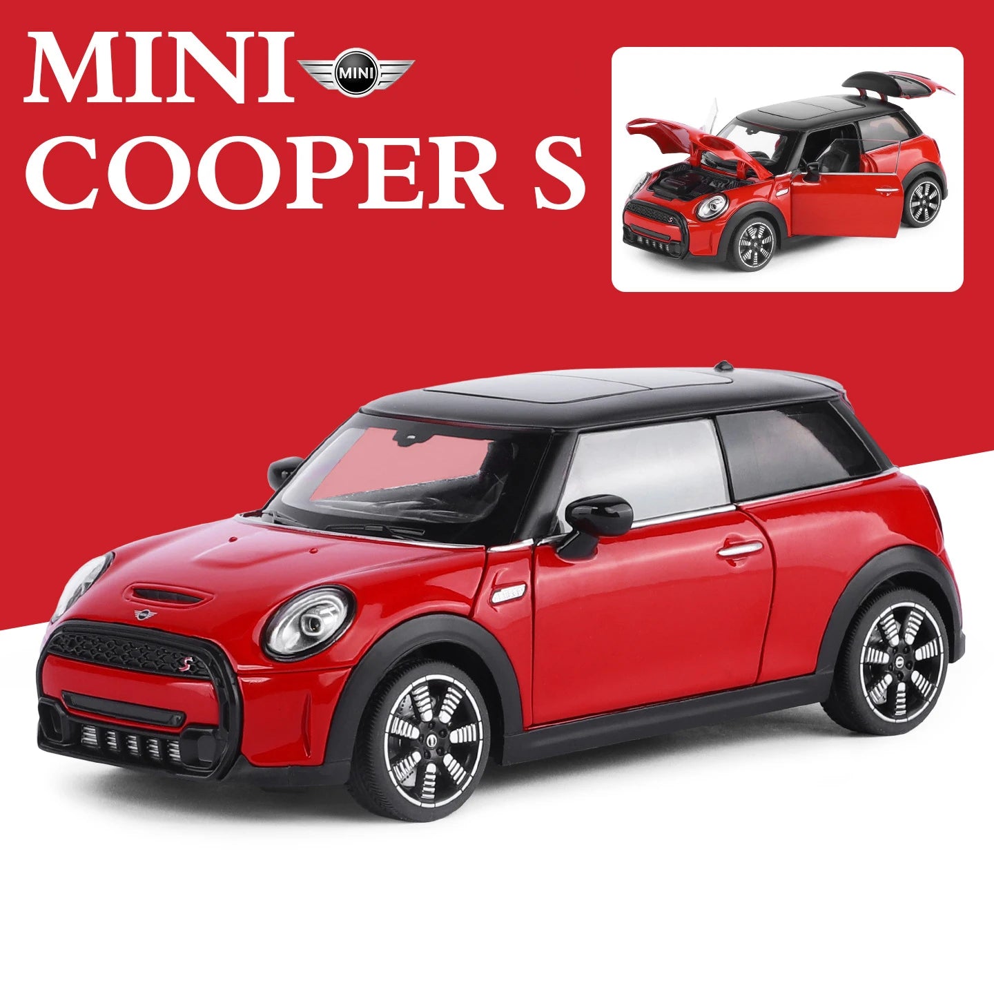 1:24 Mini Cooper S F56 Hatchback