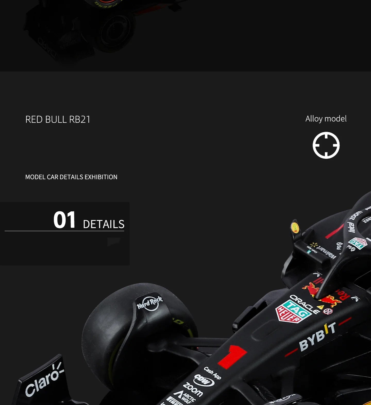 1:18 2023 Champion Red Bull RB19 1# Verstappen